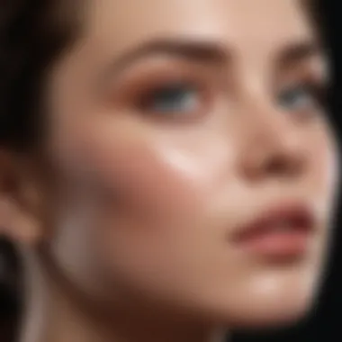 Versatility of Vaseline in Makeup Makeup application over a layer of Vaseline, showcasing its versatility in beauty routines.