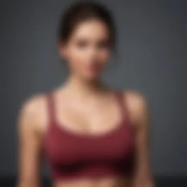 Effortless Style Versatile wide strap tank top with built-in bra styled for casual chic look