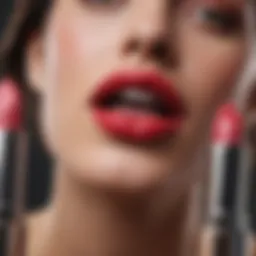 Vibrant Lipstick Shade Palette