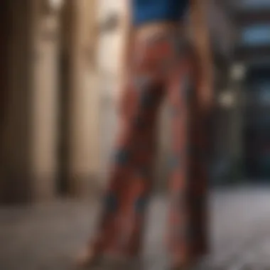 Print Power: Embracing Bold Patterns Chic Wide-Leg Palazzo Pants in Bold Print
