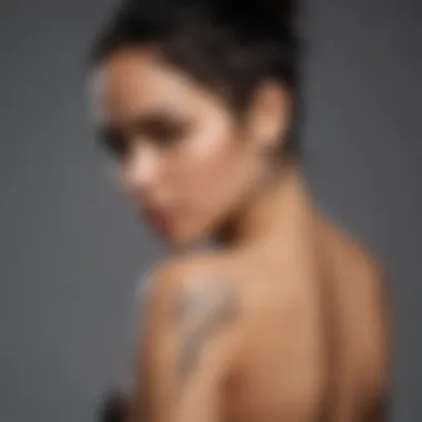 Zoe Kravitz's Tattoo-Free Transformation